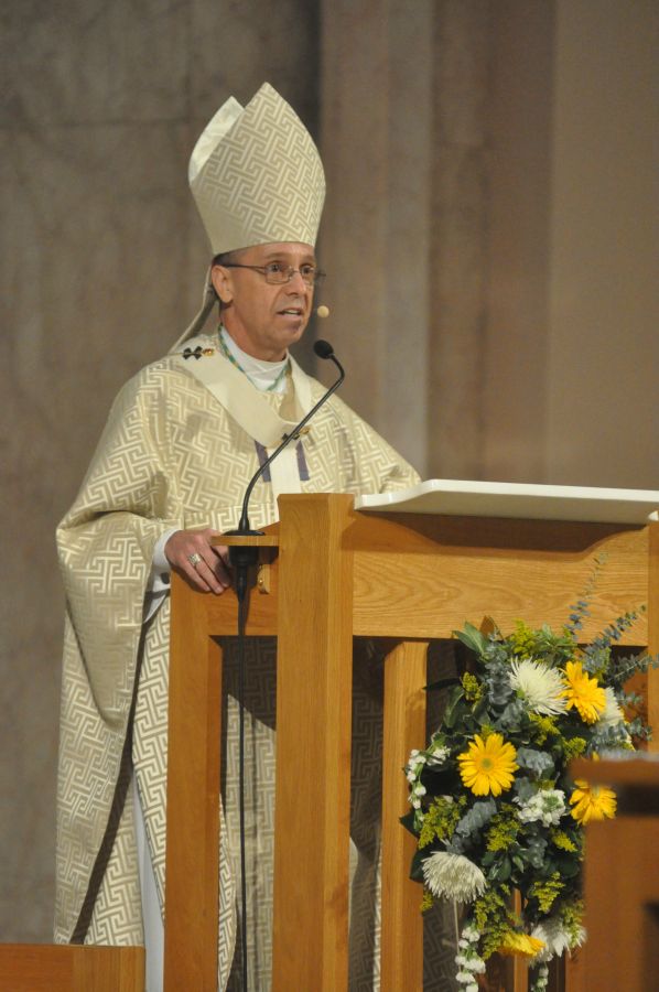 Archbishop Thompson speaking
